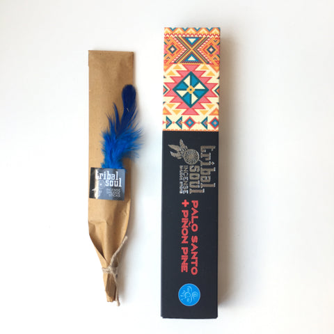 TRIBAL SOUL Palo Santo & Pinon Pine INCENSE STICKS
