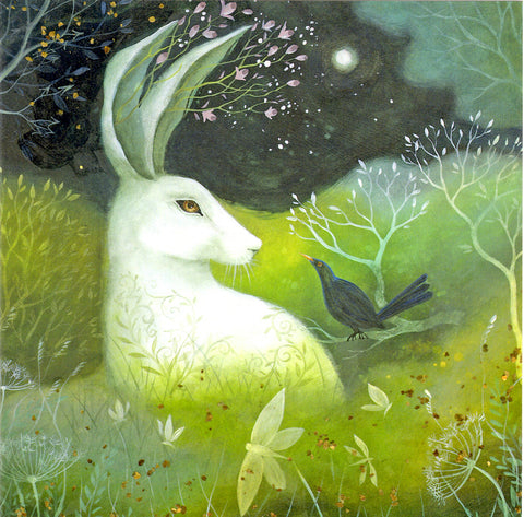 PAGAN WICCAN GREETING CARD Jade & Moss AMANDA CLARK