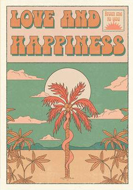 GREETING CARD Love & Happiness CAI & JO