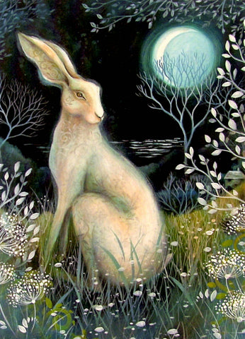 PAGAN WICCAN GREETING CARD Mystic Knight AMANDA CLARK