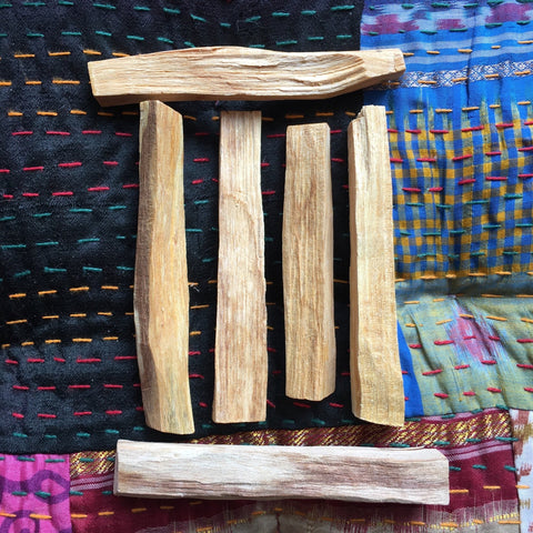 PALO SANTO WOOD SMUDGE STICKS