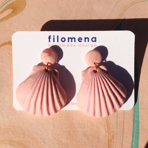 SOPHIE FILOMENA EARRINGS Clam Shell Drop Earrings