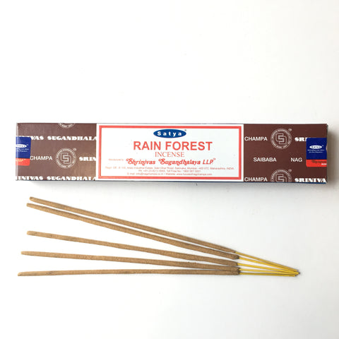 RAIN FOREST SATYA NAG CHAMPA INCENSE STICKS