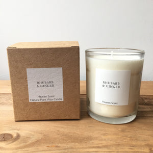 SCENTED CANDLE Rhubarb & Ginger 20 CL HEAVEN SCENT