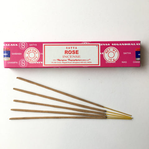 ROSE SATYA NAG CHAMPA INCENSE STICKS