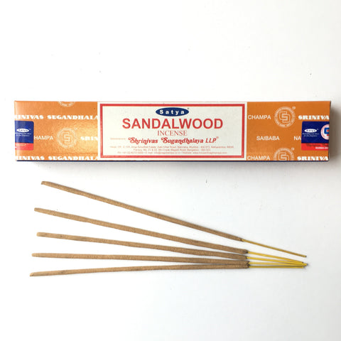 SANDALWOOD SATYA  NAG CHAMPA INCENSE STICKS