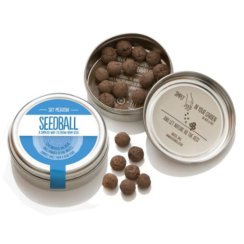 SEEDBALL WILDFLOWER SEED TINS Sky Meadow Mix