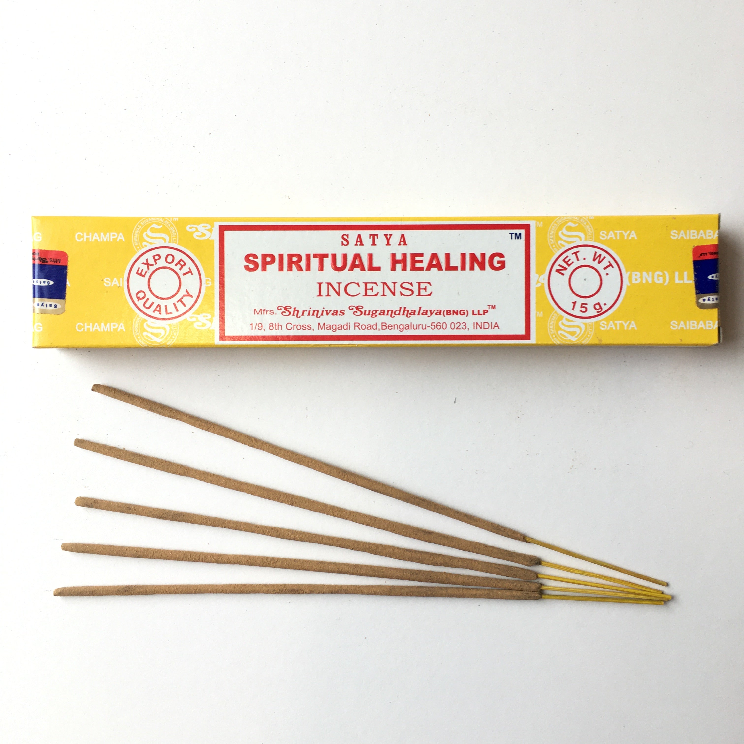 SPIRITUAL HEALING SATYA NAG CHAMPA INCENSE STICKS
