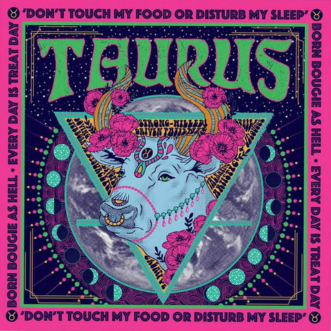 TAURUS ZODIAC GREETING CARD Santoro