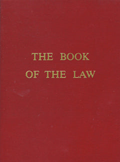 BOOK OF THE LAW by Aleister Crowley