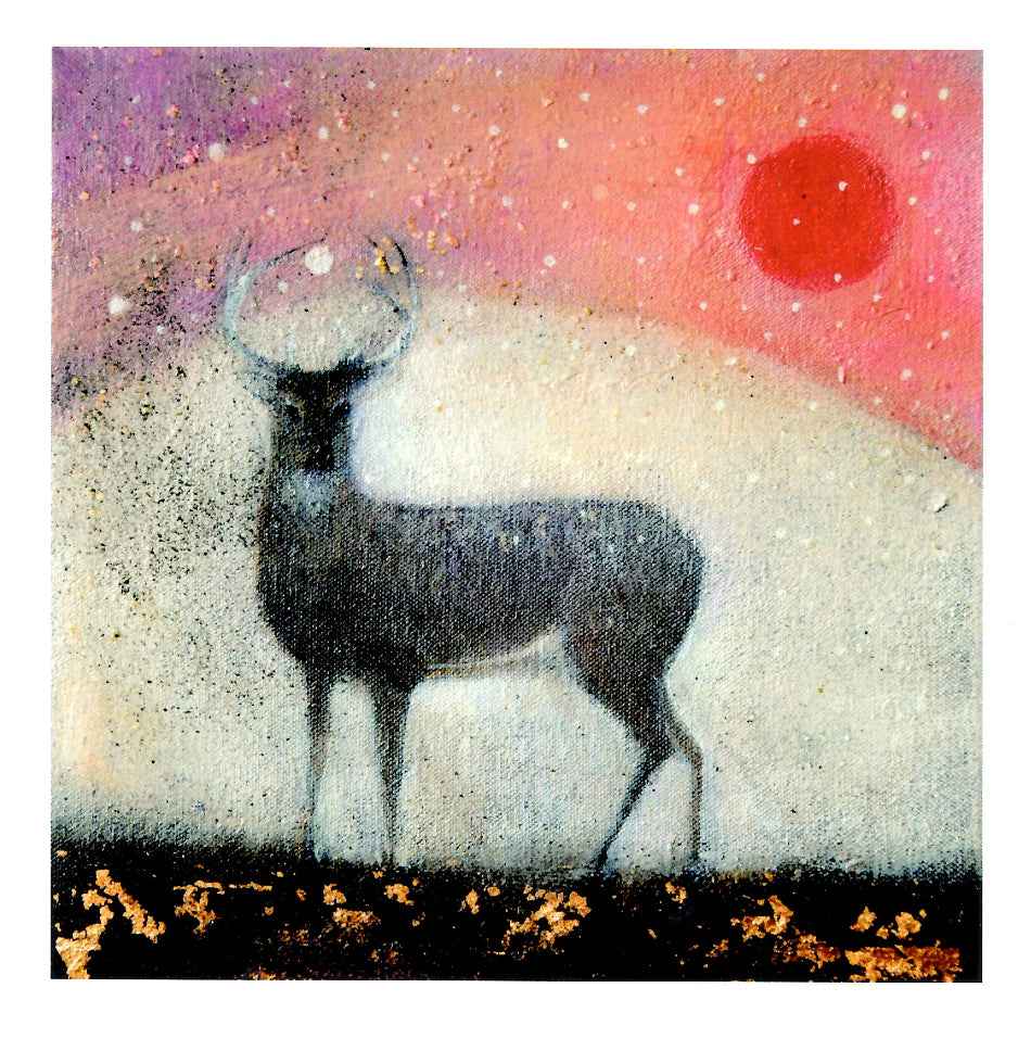 PAGAN WICCAN GREETING CARD The First Fall of Snow CATHERINE HYDE