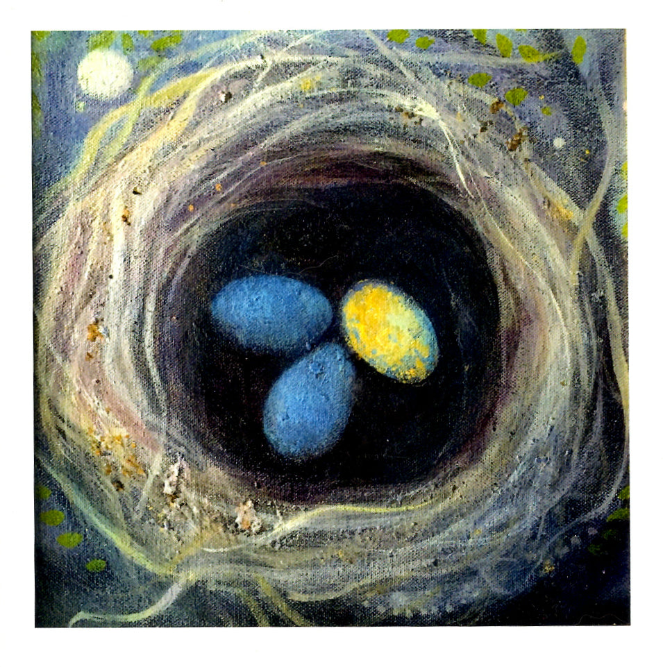 PAGAN WICCAN GREETING CARD The Mistle Nest CATHERINE HYDE