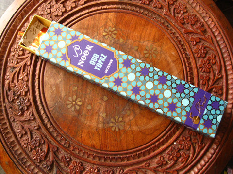 NOOR OUD TOPAZ INCENSE STICKS