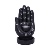 BACKFLOW INCENSE CONE BURNER/HOLDER Palmistry Hand