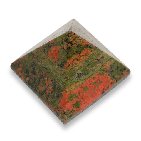 UNAKITE PYRAMID CRYSTAL