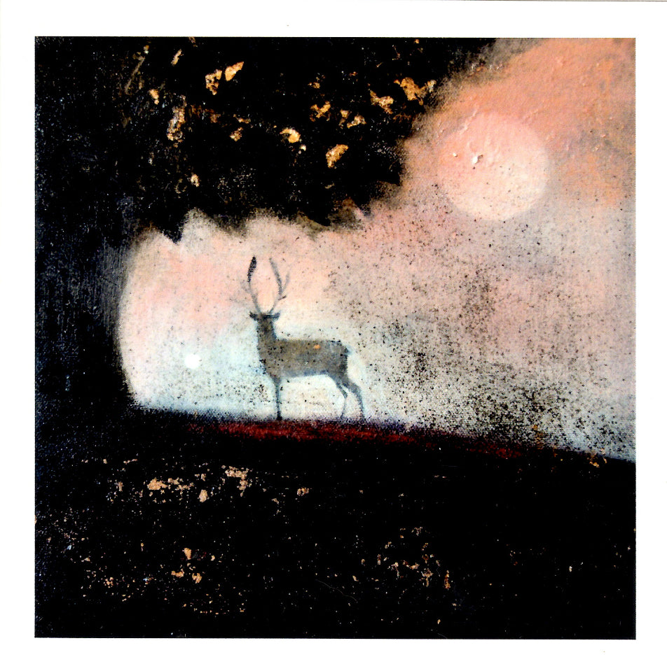 PAGAN WICCAN GREETING CARD Warming the Shadows CATHERINE HYDE