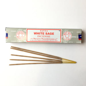 WHITE SAGE SATYA NAG CHAMPA INCENSE STICKS